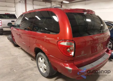 2006 Dodge Grand Caravan Sxt из США, поврежденный, VIN 2D4GP44L16R867897